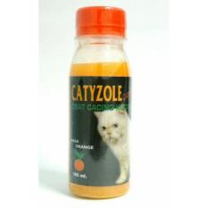 Catyzole Liquid 100Ml - Obat Cacing Kucing