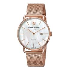 Charles Jourdan Jam Tangan Pria Charles Jourdan CJ1002-1552 Sapphire Rosegold Stainless Steel Watch