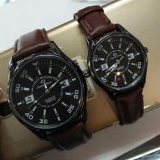 Charless Delon - Jam Tangan Couple - Leather Strap - CS-01