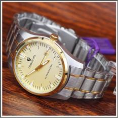 Charlie Jill 1334m2t ivory jam tangan pria strap stainless-silver