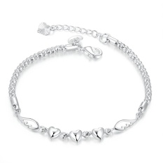 Menawan China pemasok cinta selamanya gelang perak Gelang fashion gelang Charm Bracelet cicret gelang untuk Wanita