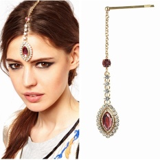 Menawan India Gaya Ziron Diamond Hairpin