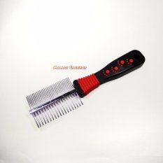 Chiro Sisir besi Double Grooming untuk hewan
