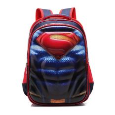 Chloe's Clozette Tas Sekolah Anak 3D Ransel Backpack Superhero Superman