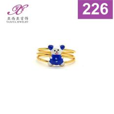 Cincin Anak Karakter Lapis Emas Perhiasan Imitasi Yaxiya Jewelry 226