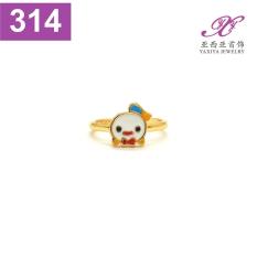 Cincin Anak Lapis Emas Perhiasan Imitasi Yaxiya Jewelry 314
