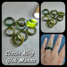 CINCIN BATU AKIK GIOK GREEN MANAU BATU KRISTAL PALING TERMURAH