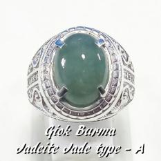 CINCIN BATU AKIK PERMATA NATURAL GIOK BURMA NATURAL JADEITE JADE TYPE A MEWAH DAN TERMURAH