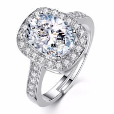 Cincin Berlian Lapis Emas Perak (Perhiasan, Kalung, Gelang)