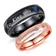 cincin couple / cincin pasangan / cincin nikah titanium 105