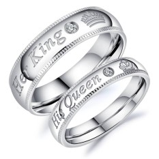 cincin couple / cincin pasangan / cincin nikah titanium 106
