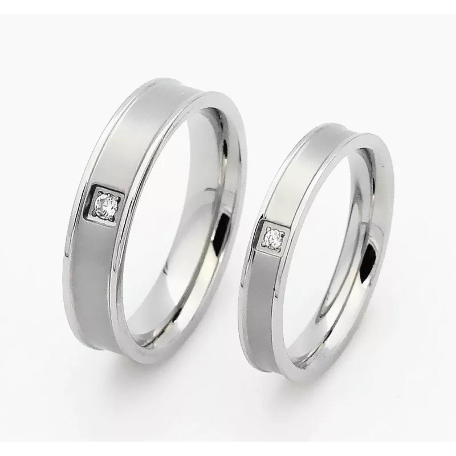 cincin couple / cincin pasangan / cincin nikah titanium 99