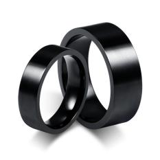 Cincin Couple Free Crystal Box bahan Stainless Steel 316L 002