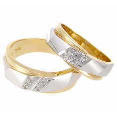 Cincin Couple Perak Tunangan atau Nikah Z-09 Silver Exlusive