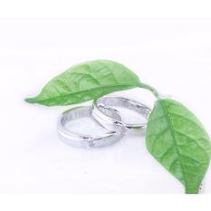Cincin Couple Perak Tunangan dan Nikah M-02C Silver Exlusive