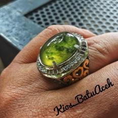 Cincin Idocrase Lumut Kumbang Jati