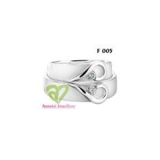 Cincin Kawin- Cincin Nikah- Cincin Tunangan- Cincin Couple F 005
