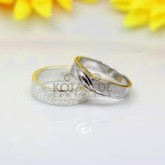 Cincin Kawin Palladium Unik Jogja P158WG