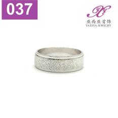 Cincin Kawin Polos Couple Emas Putih Perhiasan Imitasi Yaxiya 037
