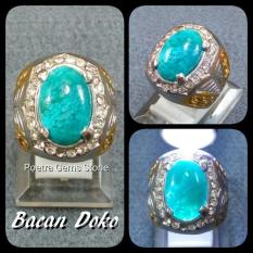 CINCIN NATURAL BATU AKIK BACAN DOKO TERMURAH