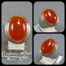 CINCIN NATURAL CEMPAKA MERAH MADU ACEH WARNA JAMINAN NATURAL