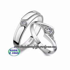 Cincin Perkawinan Palladium, Cincin Pernikahan, Cincin Couple No 1060