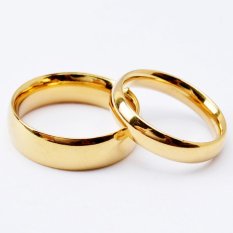 Cincin tunangan emas 14 karat elegant - E.01