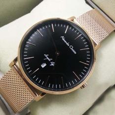 CIPITIHOLIC Alexandre Christie AC-8566 Wanita Jam Tangan Fashion Wanita - Tali Rantai Pasir