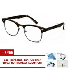 Clubmaster Frame Kacamata Bisa Dipasang Lensa Minus Di Optik Terdekat