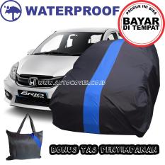 COD - Sarung Bodi Mobil Honda New Brio Blue Cover Body Penutup Selimut Waterproof Anti Air