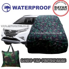 COD - Sarung Cover Body Mobil Loreng Army Terios Rush Xpander Innova Waterproof Selimut Bodi Pelindung Penutup Avanza Xenia Ertiga CRV Escudo Vitara