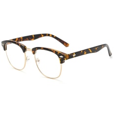 Computer Glasses Frame Goggles Anti Blue Ray Clear Lens Gaming Glasses Men and Girl Spectacle Radiation Resistant Eyeglasses Eyewear JH0070 Black - intl