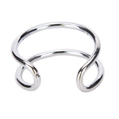 Tembaga Telinga Manset Wanita Klip Anting-Anting Tulang Rawan Pendaki Sederhana Palsu Ear Cuff Silver