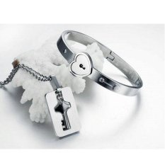 Couple Aksesoris Gelang + Kalung Couple Unik GC004