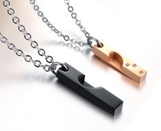 Couple Aksesoris Kalung Couple Titanium KC017