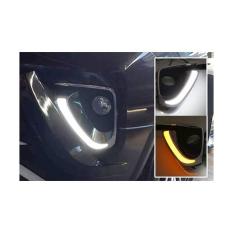 Cover Fog Lamp DRL LED BAR All New Fortuner VRZ 2016-ANFT16FLCLD