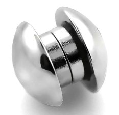 Creyo's Anting Magnet Model Paku Payung Tanpa Tindik - Silver