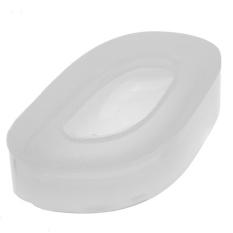 Crystal Silicone Cetakan Kalung Liontin Getah Perhiasan Membuat Cetakan Kerajinan DIY (Putih) -50-349 Rhombus-Intl