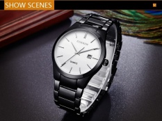 CURREN Jam Tangan Pria Merek Mewah Anti Karat Analog Kuarsa Jam Tangan Olahraga Pria Jam Pria