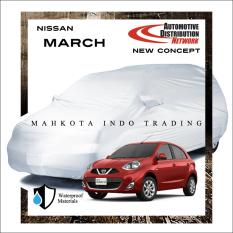 Custom Sarung Mobil Body Cover Penutup Mobil Nissan March Fit On Car