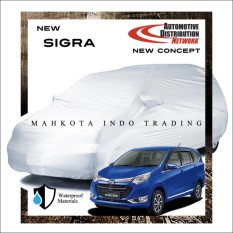 Custom Sarung Mobil Body Cover Penutup Mobil Sigra Fit On Car