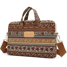 Dachee 2015 Khaki Bohemian Laptop Messenger Bag 15 Inch Laptop Briefcase 15.4 Inch /15.6 Inch for Macbook Pro 15 / Dell/hp/lenovo/sony/toshiba/ausa/acer/samsung Laptop Shoulder Bag - intl