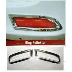 Aksesoris Mobil Daihatsu Toyota All New Xenia Avanza Garnish Lis Ring Reflektor Lampu Belakang Rem Sen Sein Garnis List Chrome Krom Silver Asesoris Mobil Acesoris Mobil Avanza Xenia