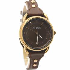 Dejavu DJ5021GZ Original Watch - Jam Tangan Fashion Wanita - Leather strap