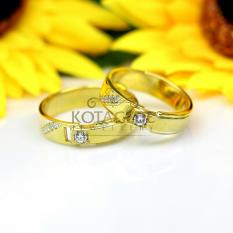 Deskripsi Jual Cincin Kawin Emas Jogja Berkualitas M164YG
