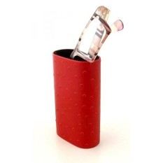 Desktop Eyeglass Penahan W/Lembut LINING Di Merah CA-500-Internasional