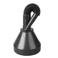Detachable 2 In 1 Hitam Tahan Lama Fleksibel Saluran Cerat For Air Minyak Bensin-Intl