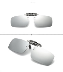 Detachable Night Vision Lens Mengemudi Logam Polarisasi Di Kaca Kacamata-Intl