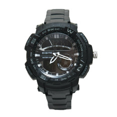Digitec DG 3014 MB Jarum Putih Men's - Jam Tangan Pria - Hitam