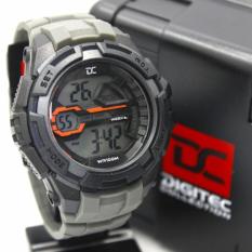 Digitec DG5007 original Jam Tangan Sport Dual Time pria DG 5007 terbaru masakini